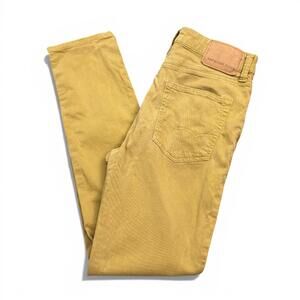 American Eagle Slim Fit Jeans Mens Size 31x32 Beige Khaki Stretch Denim